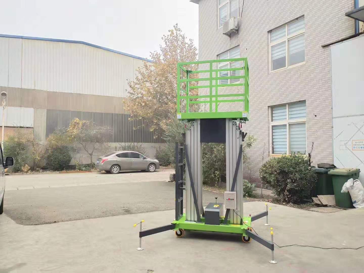 廣州雙桅柱鋁合金升降機(jī)多少錢(qián)一臺(tái)