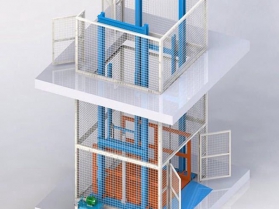 導(dǎo)軌式液壓升降平臺